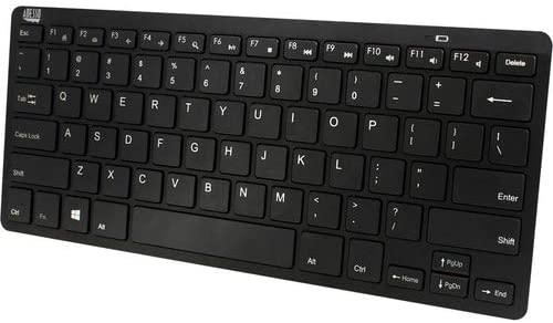 Adesso SLIMTOUCH Bluetooth 3.0 Wireless Mini Keyboard, Low Profile Scissors SWIT - Dealtargets.com