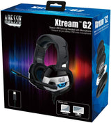 Adesso Xtream G2 - Gaming Headphones with Noise Cancelling Microphone and LED Lighting for PC, PS4, Xbox, Nintendo Switch, and Laptops - Dealtargets.com