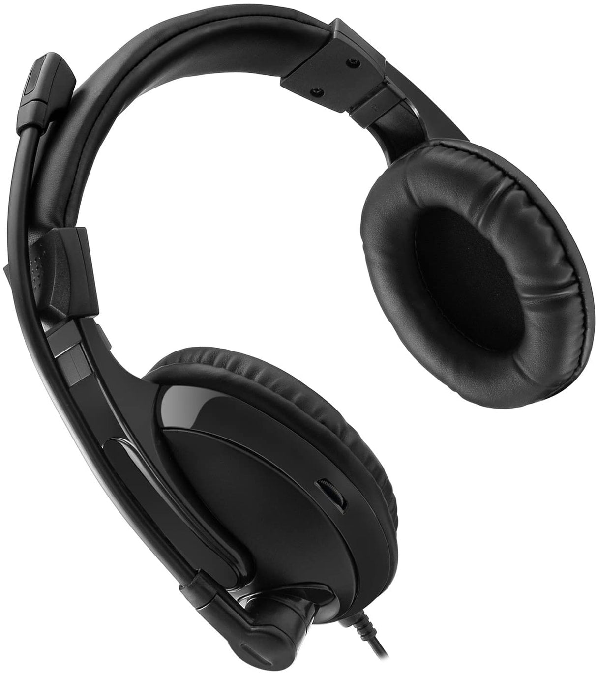 Adesso Xtream H5 - Multimedia Headset Microphone, Black - Dealtargets.com