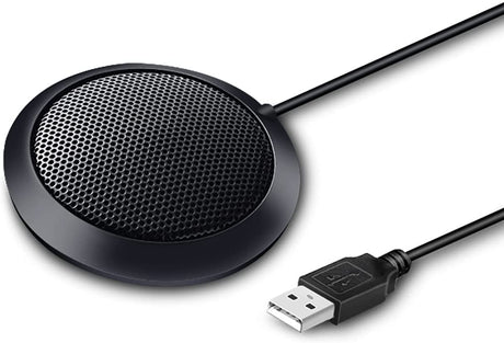 Adesso Xtream M3 Omnidirectional USB Tabletop Microphone for Meetings and Video Conferences - Dealtargets.com