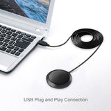 Adesso Xtream M3 Omnidirectional USB Tabletop Microphone for Meetings and Video Conferences - Dealtargets.com