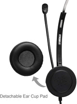 Adesso Xtream P1 Single-Sided USB Wired Headset with Adjustable Noise Canceling Microphone - Dealtargets.com