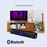 Adesso Xtream S6 Bluetooth and AUX Sound Bar Speaker 10W x 2 - Dealtargets.com