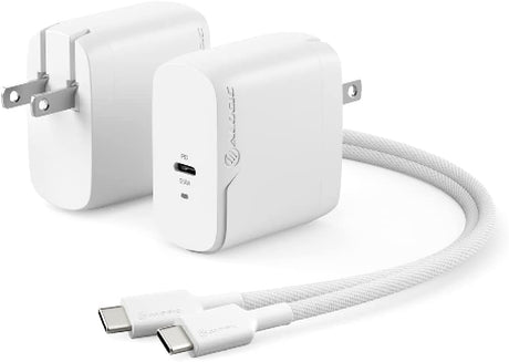 ALOGIC 65W USB-C Wall Charger with GaN Fast Technology, PD Power Delivery 3.0 Charger for Fast Charging Compatible with MacBook Pro/Air M1, iPad, iPhone 13/13 Pro Mini, Galaxy, Pixel 6 pro &amp; More. - Dealtargets.com