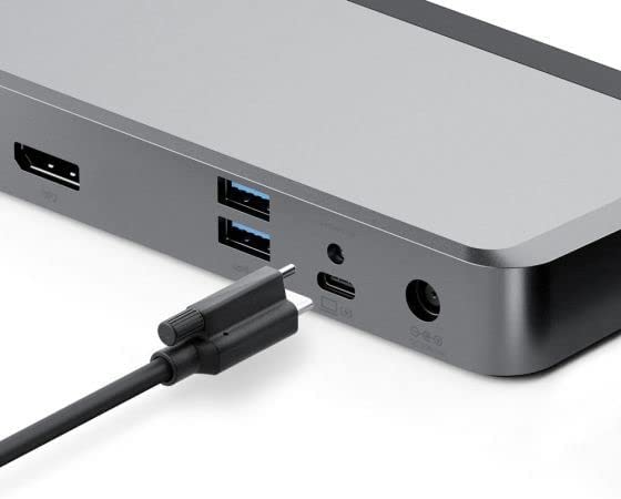 ALOGIC (8 in 1) MX2 USB-C Dual Display 4K@60Hz DisplayPort Alt. Mode Docking Station – with 65W Power Delivery - Dealtargets.com