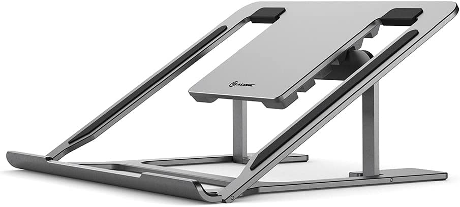 ALOGIC Metro Adjustable &amp; Portable Laptop Riser, Constructed Aluminium Alloy &amp; Silicon Grip, six Adjustable Angles, fits The Latest MacBook, Surface, and Other Laptop Devices - Dealtargets.com