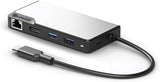 ALOGIC USB-C Fusion Alpha 5-in-1 Hub V2 - 2 x USB-A 3.1 Gen 1, 1 x USB-C 3.1 Gen 1 &amp; 100WPD, 1 x HDMI 4K@60Hz, and 1 x Gigabit Ethernet - Dealtargets.com