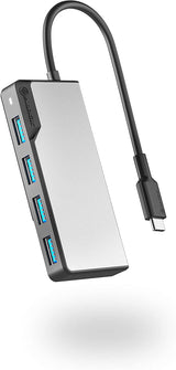 ALOGIC USB-C Fusion Swift Hub, 4-in-1 Type C Adapter, USB A 3.0 Data Rate of 5Gbps, Compatible with MacBook Pro/Air and iPad Pro/Air - Dealtargets.com