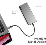 ALOGIC USB C Hub, 6-in-1 Hub,4K HDMI,2 USB 3.0,1 USB C with Data &amp; 100W Laptop Charging,Micro/SD Card Reader,Dock Uni, for MacBook Pro/Air(Thunderbolt 3 Compatible),iPad Pro/Air 2020, XPS and More - Dealtargets.com