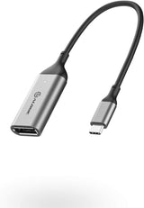 ALOGIC USB-C to DisplayPort Adapter – 15cm; Supports 4K@60Hz; Intelligent LED Indicator; Compatible with MacBook Pro, MacBook Air, iPad Pro/Air 2020, Pixelbook, XPS, Galaxy, etc - Dealtargets.com