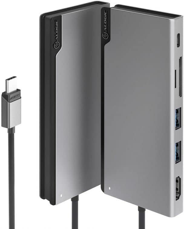 ALOGIC USB-C Ultra Dock UNI Gen 2 - HDMI 4K@60Hz, USB-C (Data &amp; PD 100W), 2X USB-A and Micro/SD Card Readers - Dealtargets.com