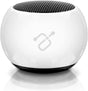 Aluratek BUMP Bluetooth Portable Wireless Indoor &amp; Outdoor Mini Speaker with Built-in Mic (APS02F) White - Dealtargets.com