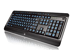 Aluratek LED Backlght Gaming Keyboard (AKB505U) - Dealtargets.com