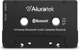 Aluratek Universal Bluetooth Audio Cassette Receiver, Built-in Rechargeable Battery, Up to 8 Hours Playtime, Audio Receiving up to 33 Feet - Dealtargets.com