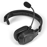 Aluratek Wireless Bluetooth 5.0 Headset with Noise Cancelling Boom Mic, for Car, Truck Driver, Business, School, Home Office, Cell Phones, PC &amp; MAC, 34Hrs Talk Time (ABHM100F), Black - Dealtargets.com