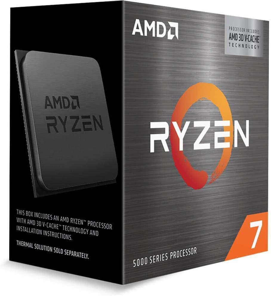 AMD Ryzen™ 7 5800X3D 8-core, 16-Thread Desktop Processor with AMD 3D V-Cache™ Technology - Dealtargets.com