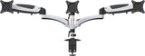 Amer networks Hydra Ergonomic Monitor Mount Articulating Arm (15-28 inch displays) (3 Monitor Imperial White) - Dealtargets.com